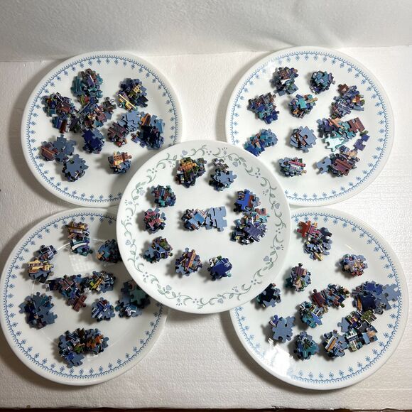 Dowdle Folk Art Jigsaw Puzzle BAHAMAS 500 Piece, 16 x 20 Collectible - Picture 4 of 4